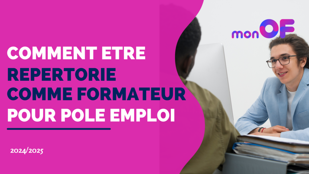 comment etre repertorie comme formateur pour pole emploi
